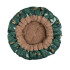 Thermal cap for deep hair conditioning, forest acorn print
