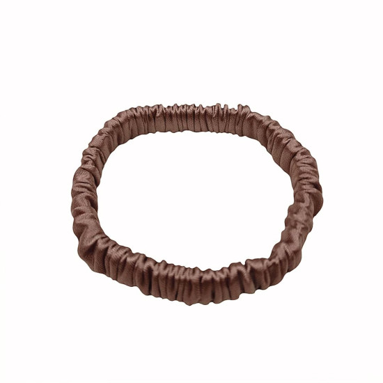Skinny scrunchie, Rose beige