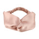 Шовкова пов'язка для волосся, Rose Beige