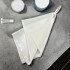 Silk face towel 39х27 cm, milky